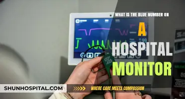 Decoding the Blue Number: Understanding Hospital Monitor Vital Signs