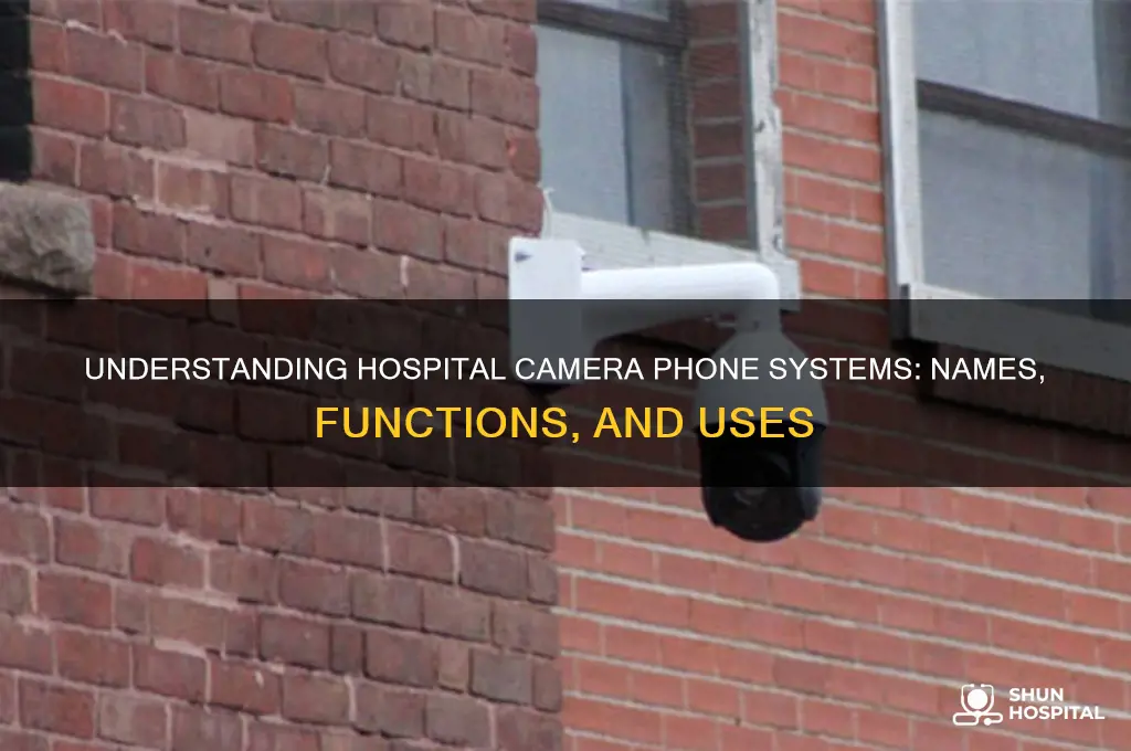 what is the camera phone system in a hospital called