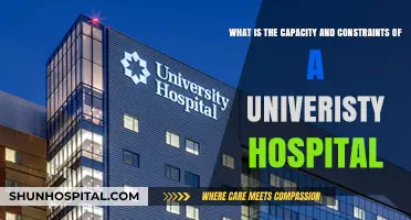 University Hospital Capacity: Balancing Patient Care and Operational Constraints
