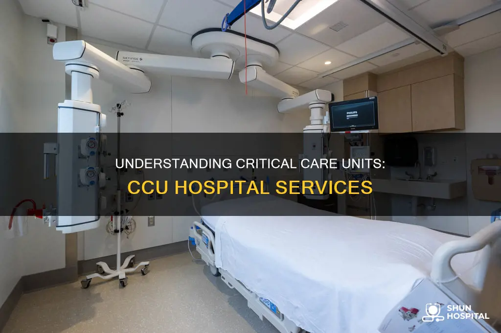 what is the ccu unit in hospital