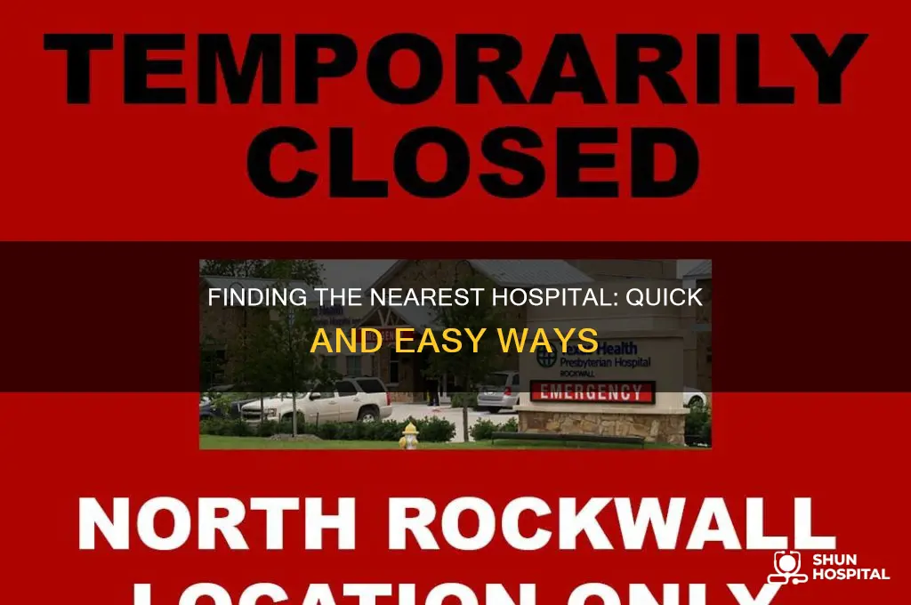 what is the closest hospital from here