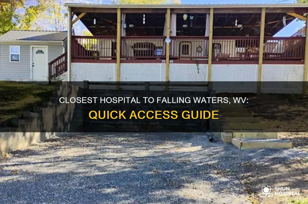 what is the closest hospital to falling waters west va