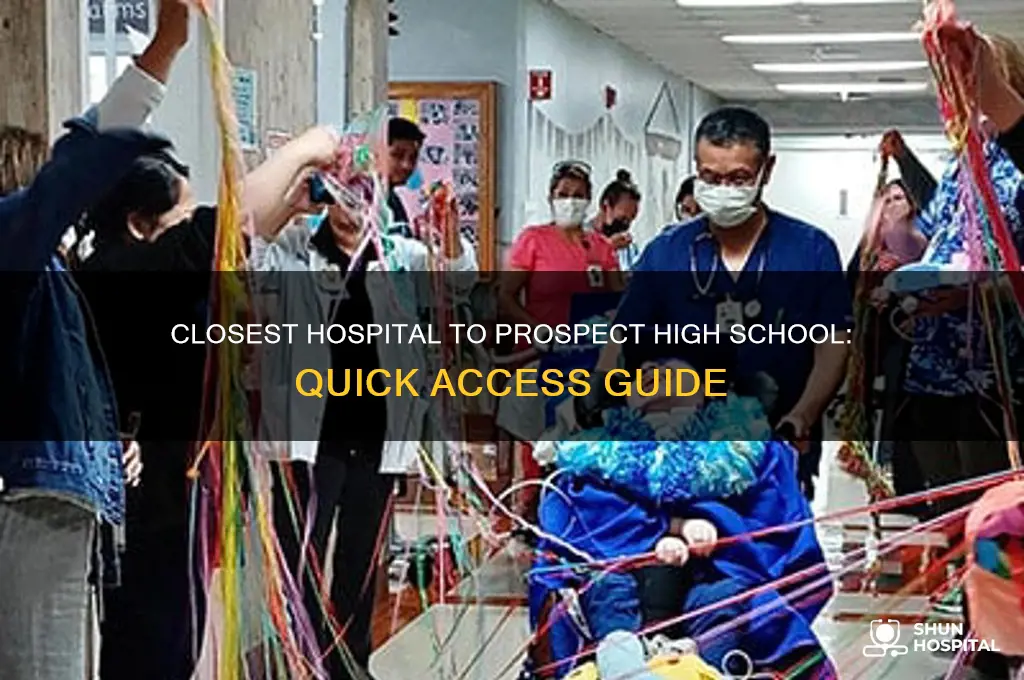 what is the closest hospital to prospect high school