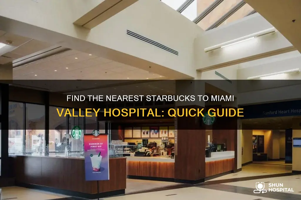 what is the closest starbucks to miami valley hospital