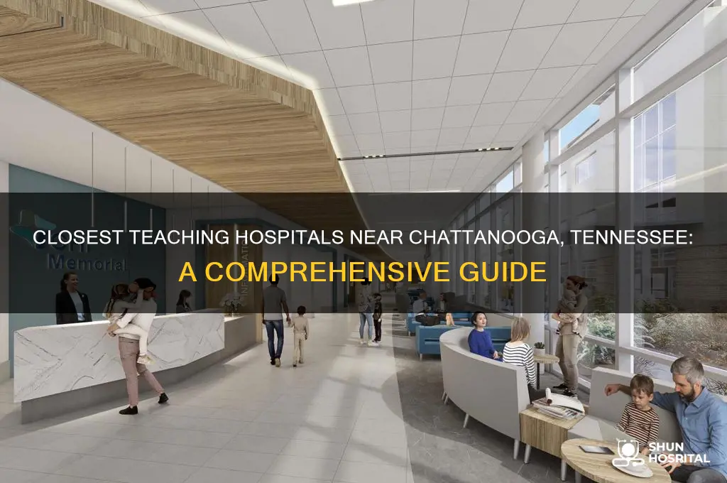what is the closest teaching hospital to chattanooga tennessee
