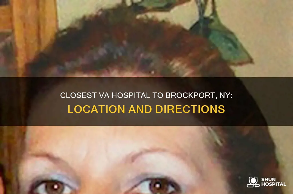what is the closest va hospital to brockport new york