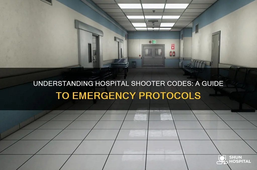 what is the code for a shooter in a hospital
