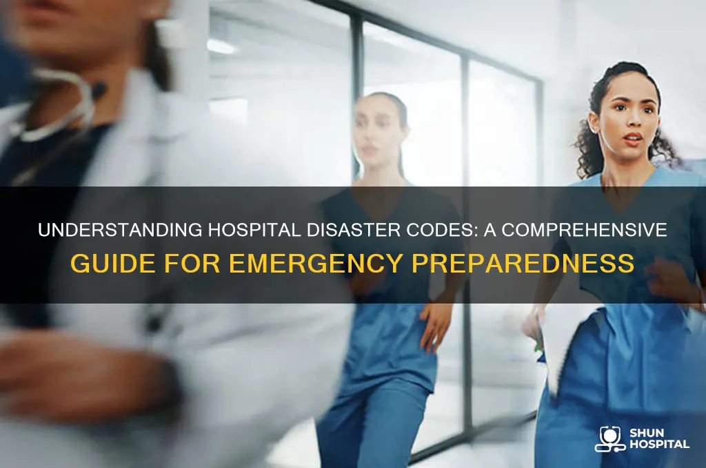 what is the code for disaster in a hospital