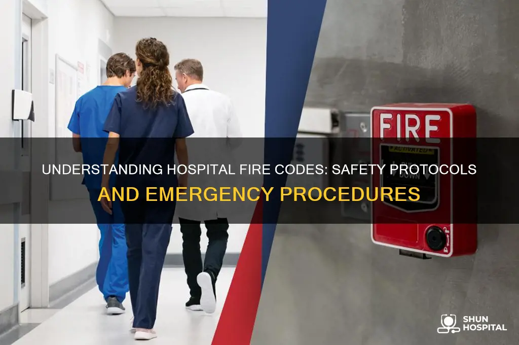 what is the code for fire in a hospital