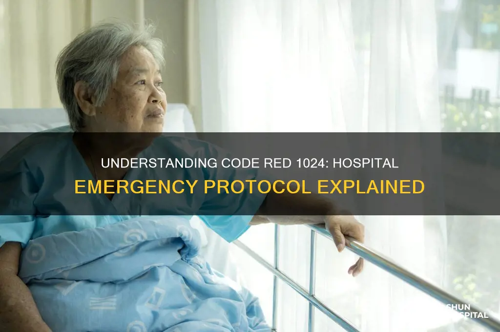 what is the code red 1024 in a hospital