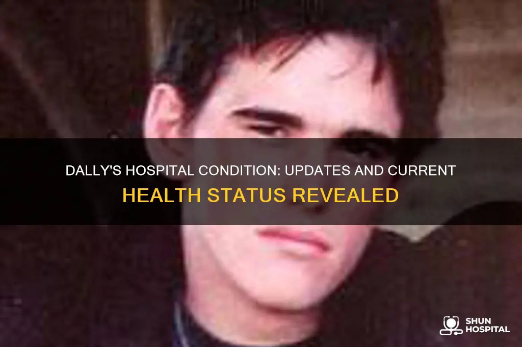what is the condition of dally in the hospital