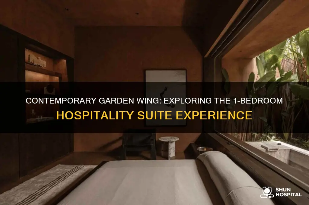 what is the contemporary garden wing -1 bedroom hospitality ste