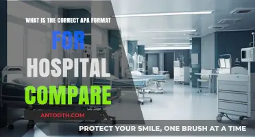 Mastering APA Format for Hospital Compare Data: A Comprehensive Guide