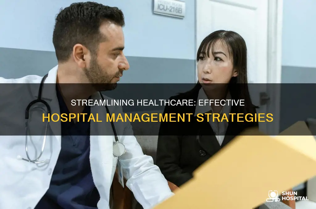 what is the definition of hospital management