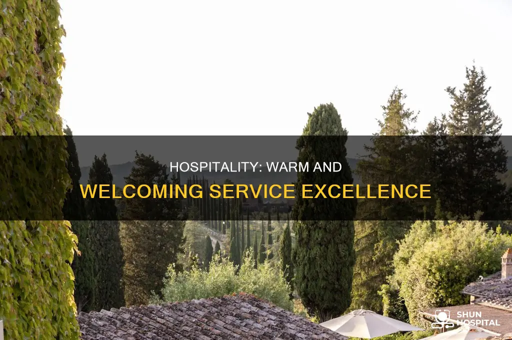 what is the definition of warm hospitality