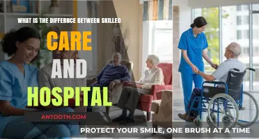 Skilled Care vs. Hospital: Understanding Key Differences and Patient Needs