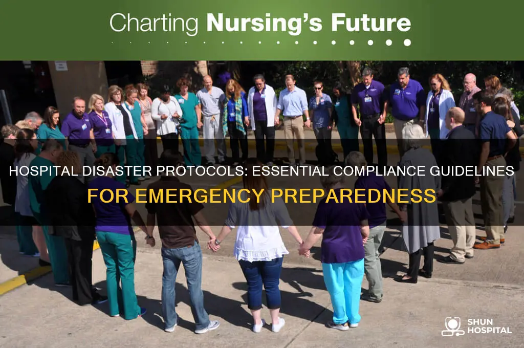 what is the disaster protocol hospitals must comply with