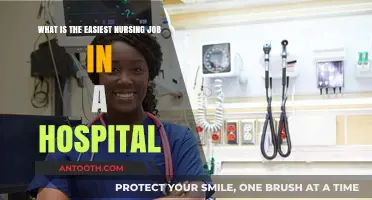 Exploring the Least Stressful Nursing Roles in Hospital Settings