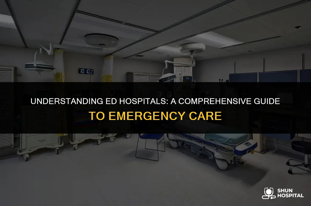 what is the ed hospital
