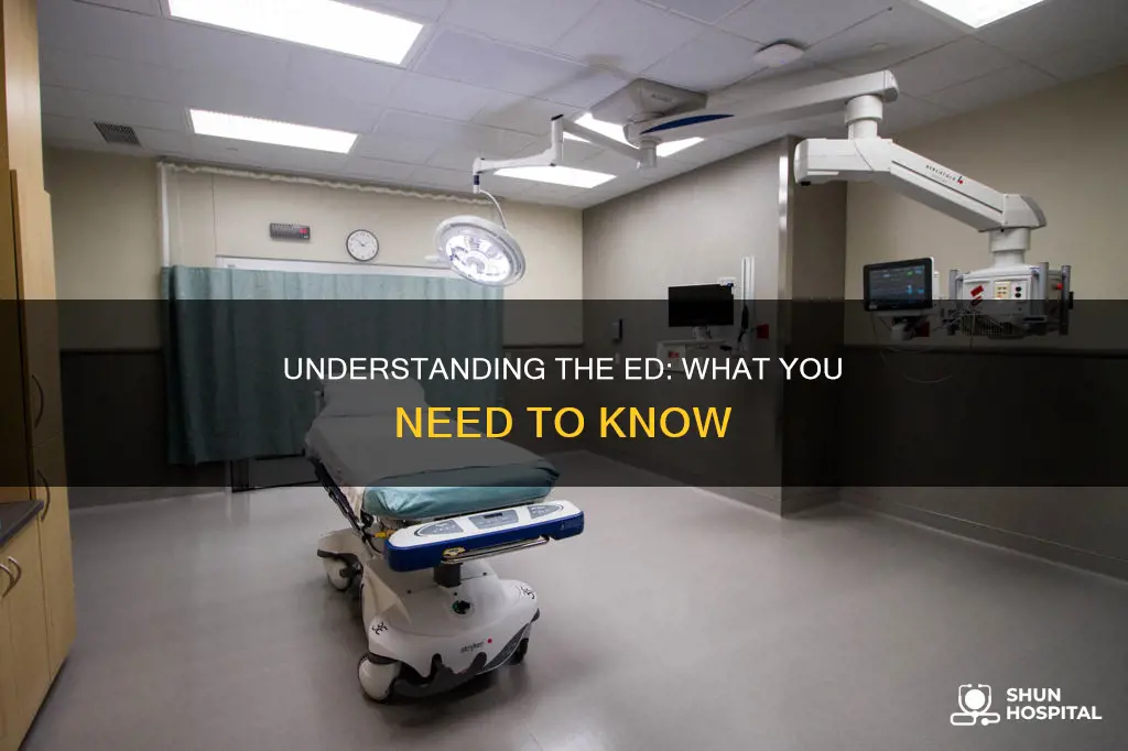 what is the ed in a hospital