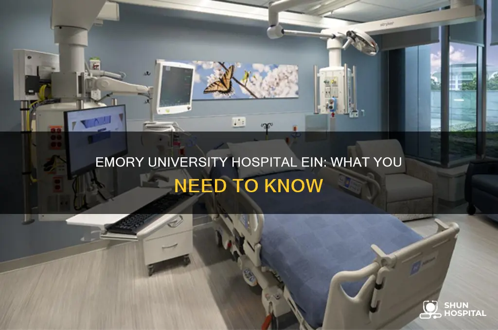 what is the ein number for emory university hospital