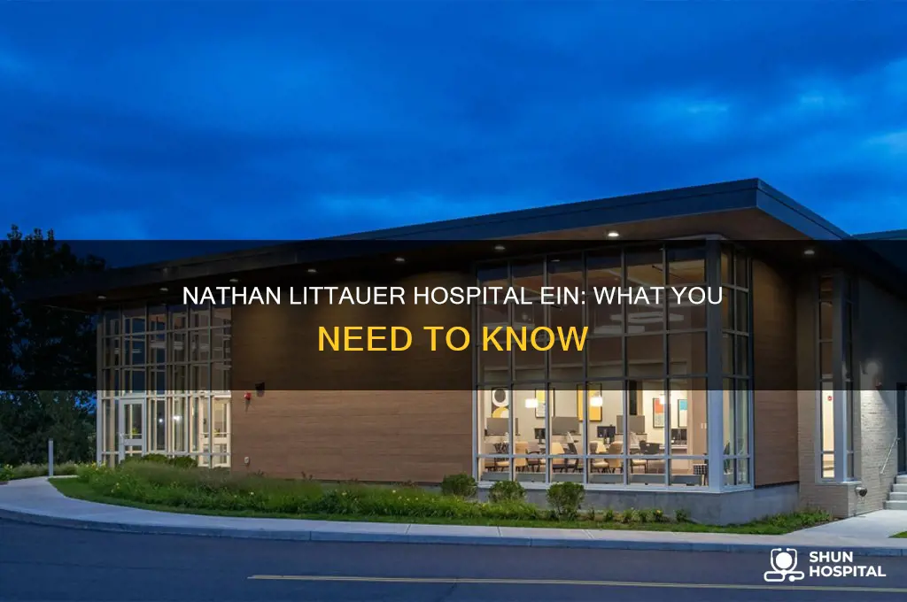 what is the ein number for nathan littauer hospital