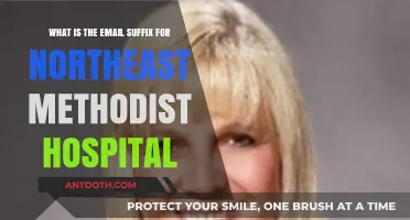 Understanding Northeast Methodist Hospital's Email Suffix: A Comprehensive Guide
