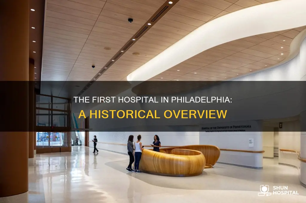 what is the first hospital in philadelphia