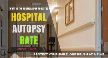 Understanding the Adjusted Hospital Autopsy Rate Formula: A Comprehensive Guide
