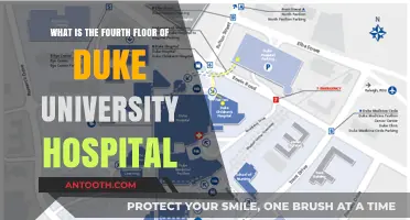 Exploring Duke University Hospital's Fourth Floor: Services and Facilities