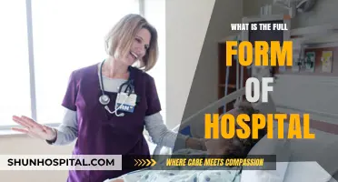 Understanding the Acronym: Hospital and Its Full Form