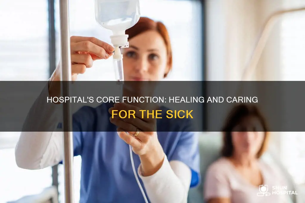 what is the function of a hospital