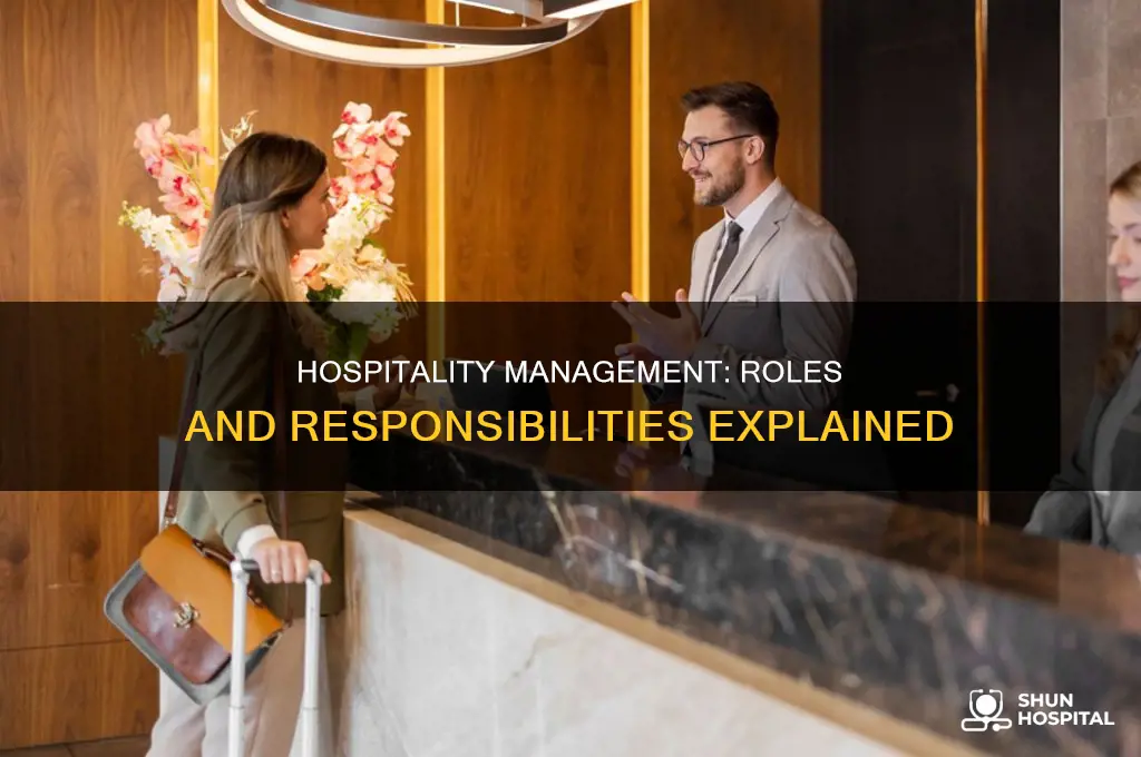 what is the function of hospitality management