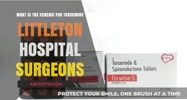Understanding Torsemide's Generic Alternative: Insights from Littleton Hospital Surgeons