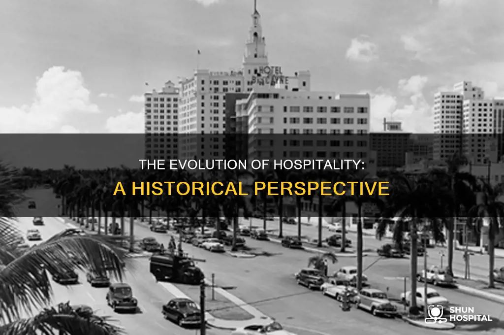 what is the history of hospitality industry