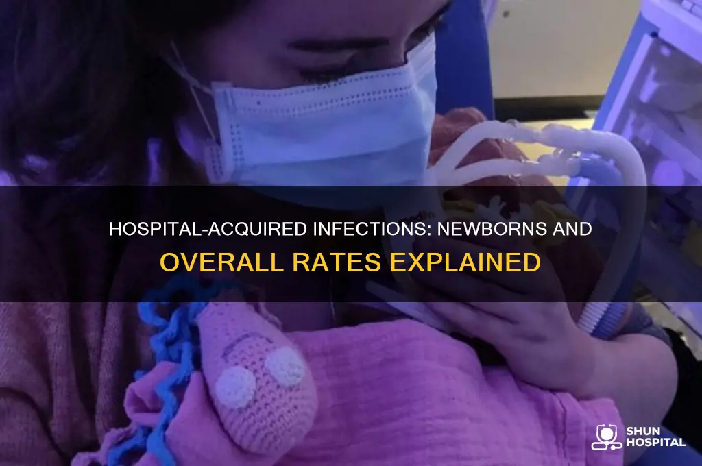 what is the hospital acquired infection rate including newborns
