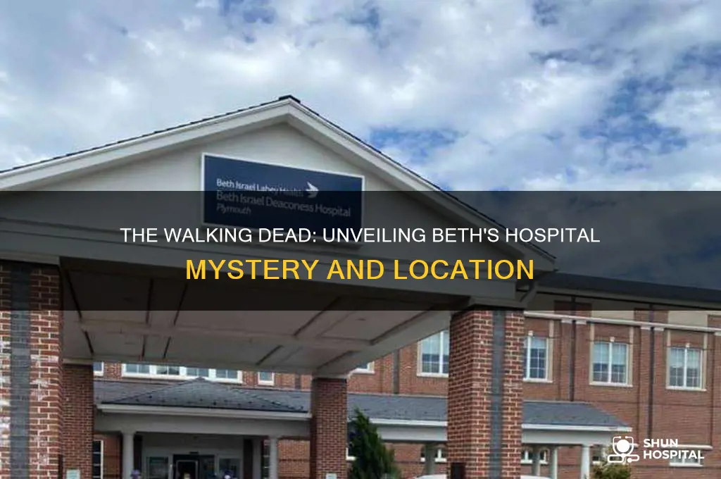 what is the hospital beth is in walking dead
