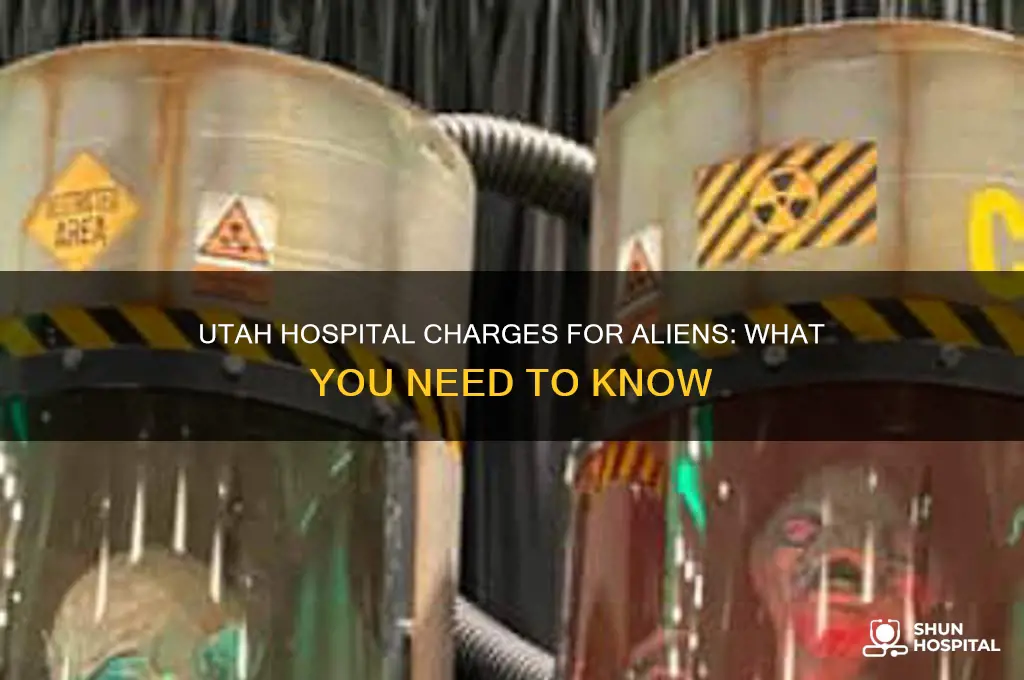 what is the hospital charge for aliens in utah
