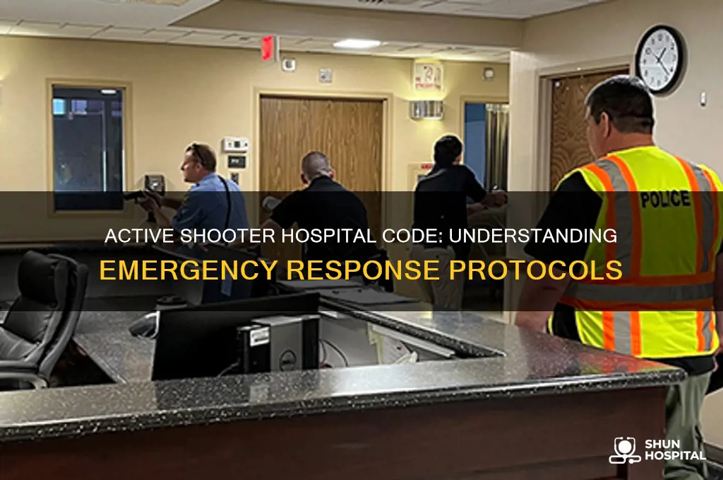 what is the hospital code for an active shooter