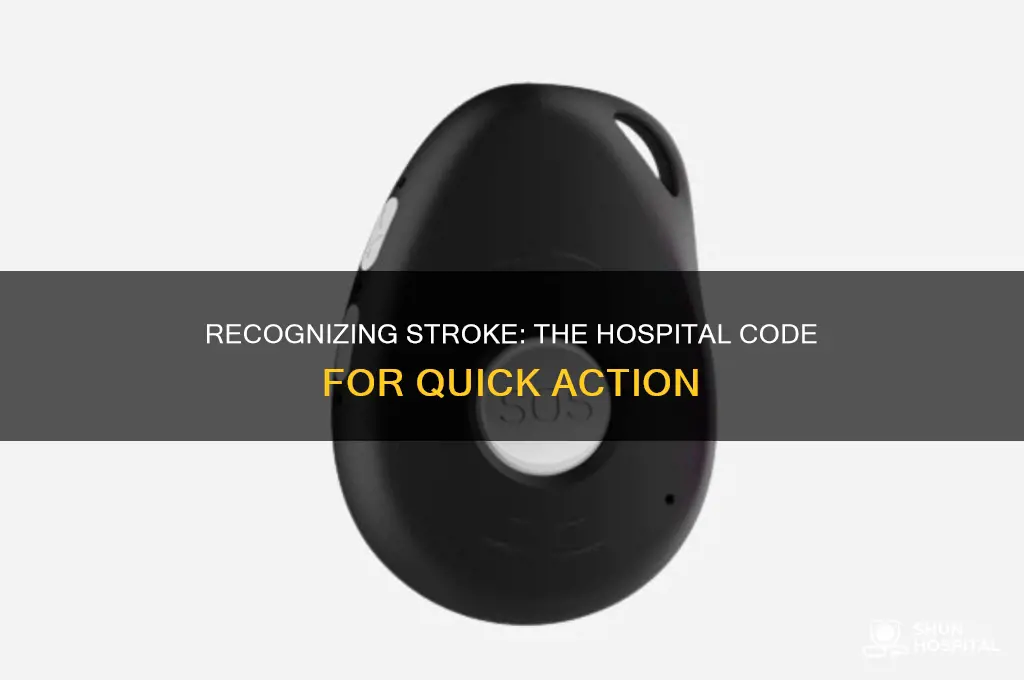 what is the hospital code for stroke