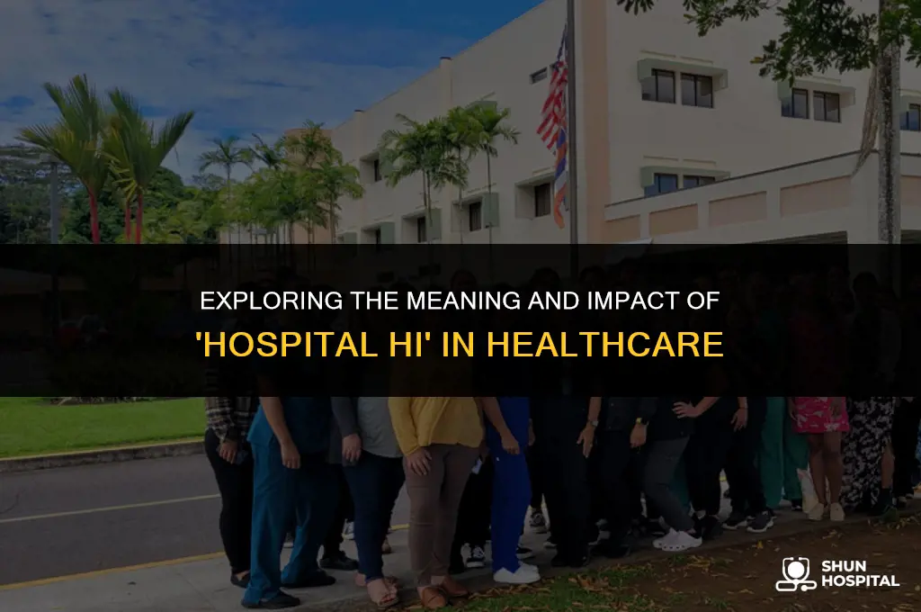 what is the hospital hi