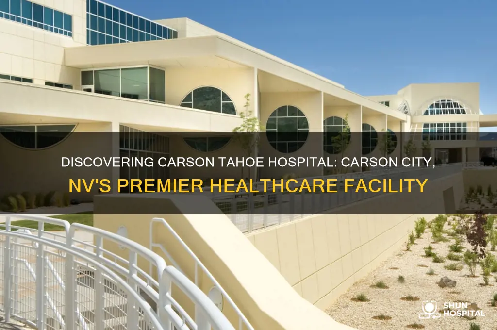 what is the hospital named in carson city nv