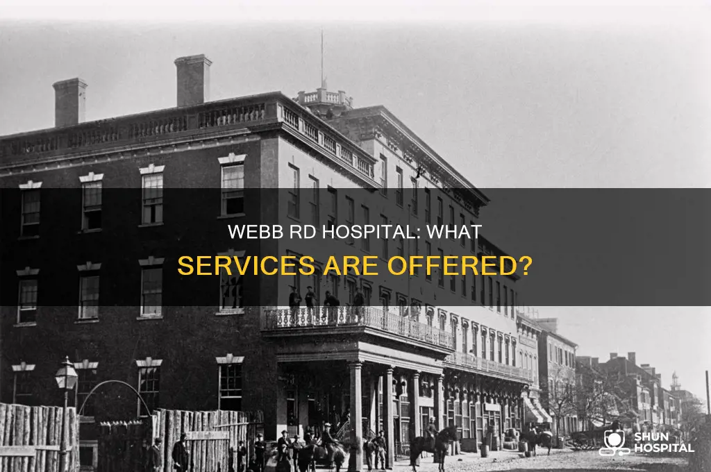 what is the hospital on webb rd