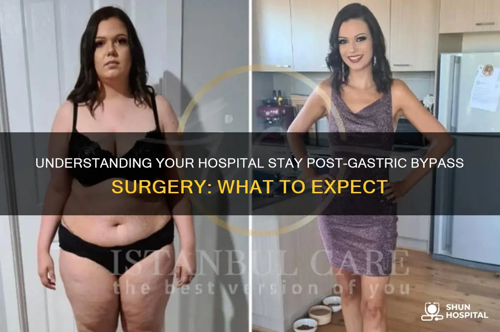 what is the hospital stay after gastric bypass surgery