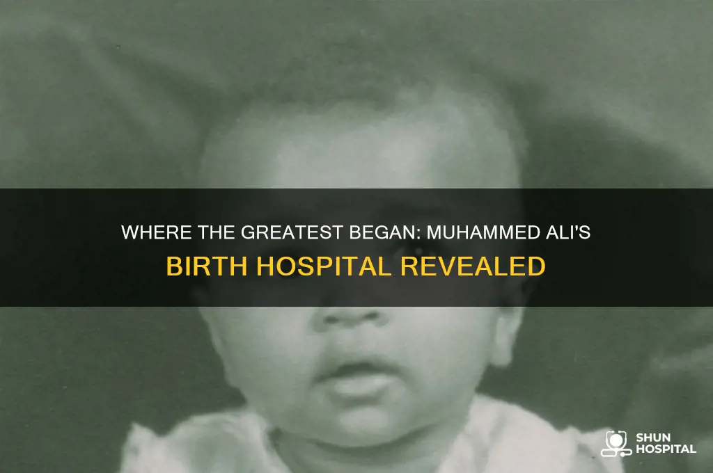 what is the hospital that muhammed ali was born at