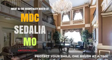 Exploring MDC Sedalia MO's Hospitality Booth: Purpose and Benefits