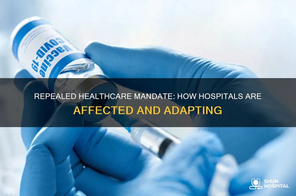 what is the impact of repealed healthcare mandate on hospitals