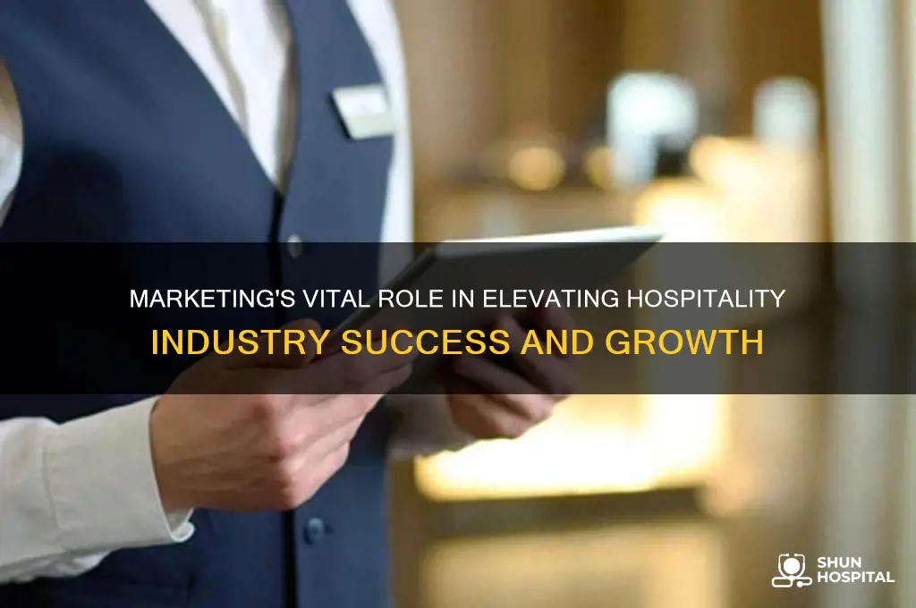 what is the importance of marketing in hospitality industry