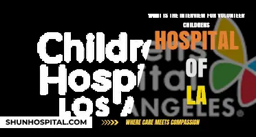 Volunteering at Children's Hospital LA: Understanding the Interview Process