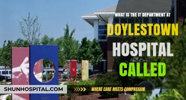 Discover Doylestown Hospital's IT Department: Name and Services Revealed